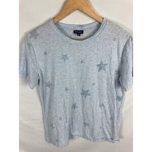 Splendid Blue Relaxed Fit Star Tshirt Size Small
